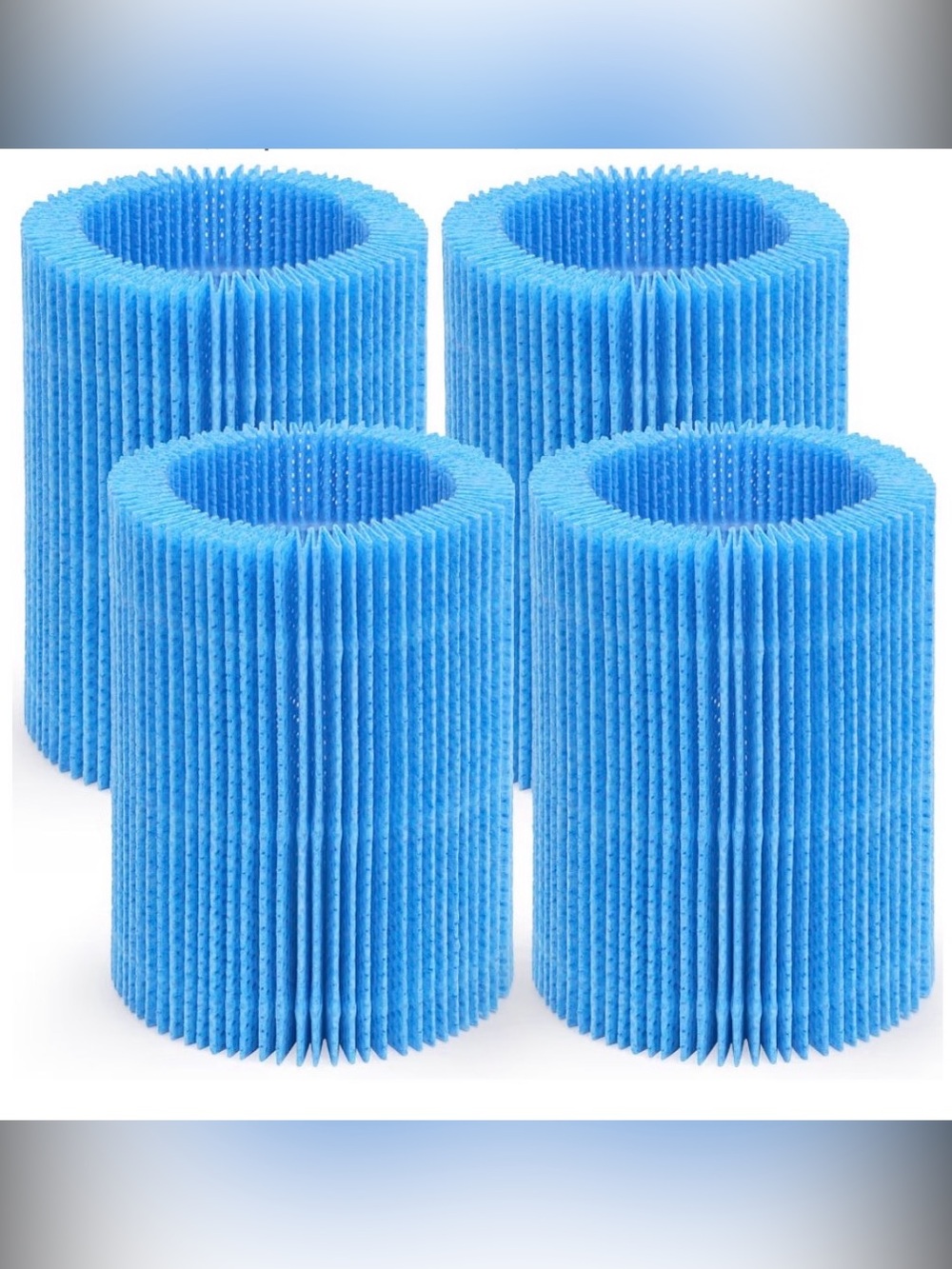 Conleyair Blue humidifier Replacement wicking Filters - Pack of 4